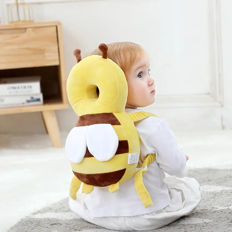 Newborn Head Protection Pillow Toddler Baby Fall Protection Safety Pillow Backpack Toddler Cartoon Soft Safety Pillow